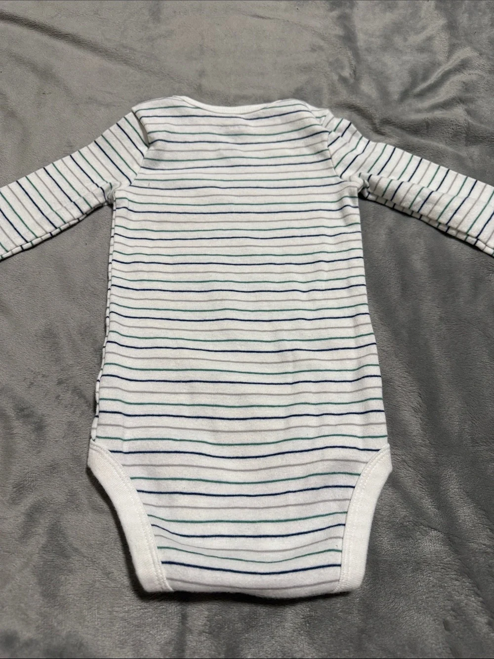 Carter's Baby Outfit Green & Navy